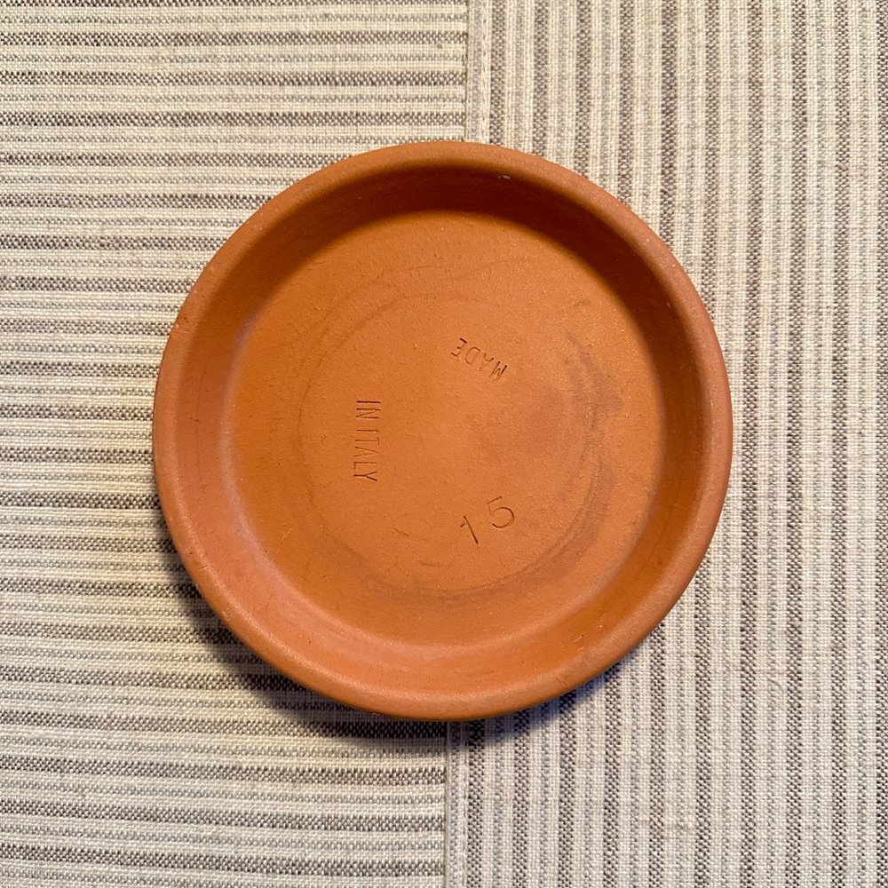Clay Terracotta Plant Saucer - Picture 5 of 8